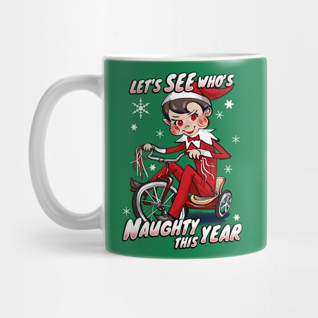 Naughty Elf Tricycle by Tiramel